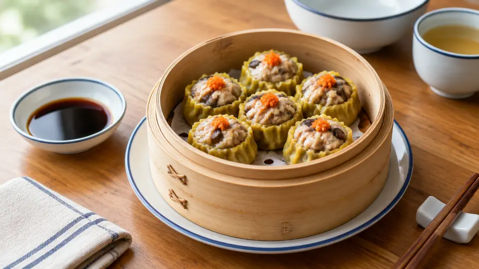 冬菇雞肉燒賣