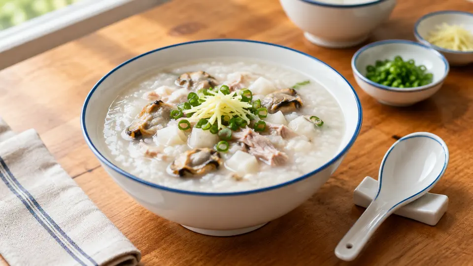 淮山蠔豉瘦肉粥