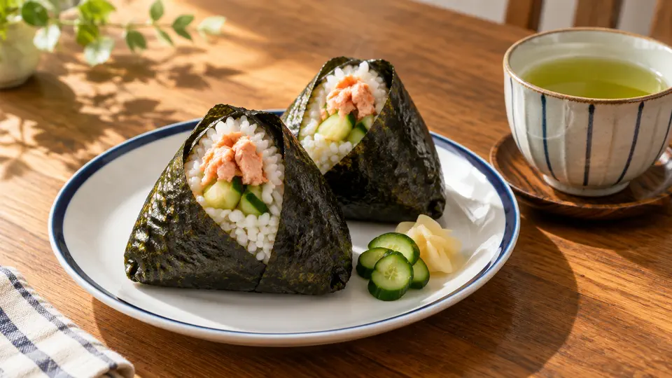 三文魚紫菜飯糰