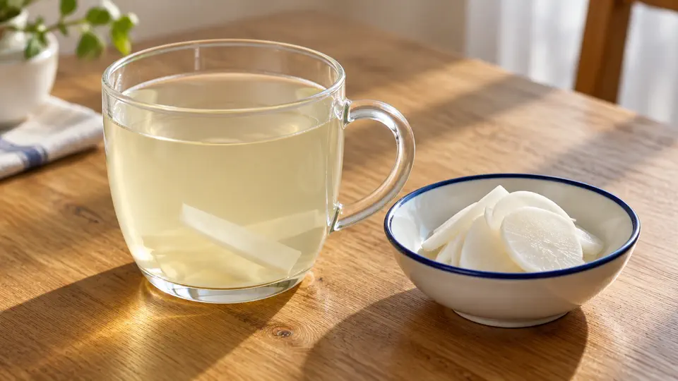 白蘿蔔蜜糖水