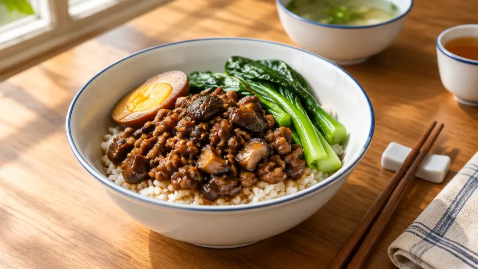 冬菇滷肉飯