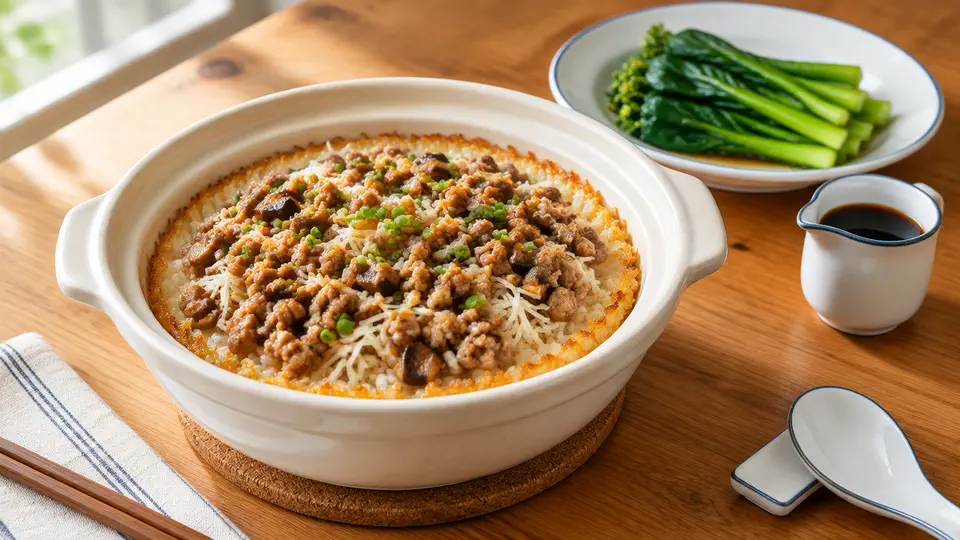 白蘿蔔肉碎煲仔飯