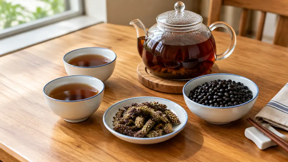 夏枯草黑豆水
