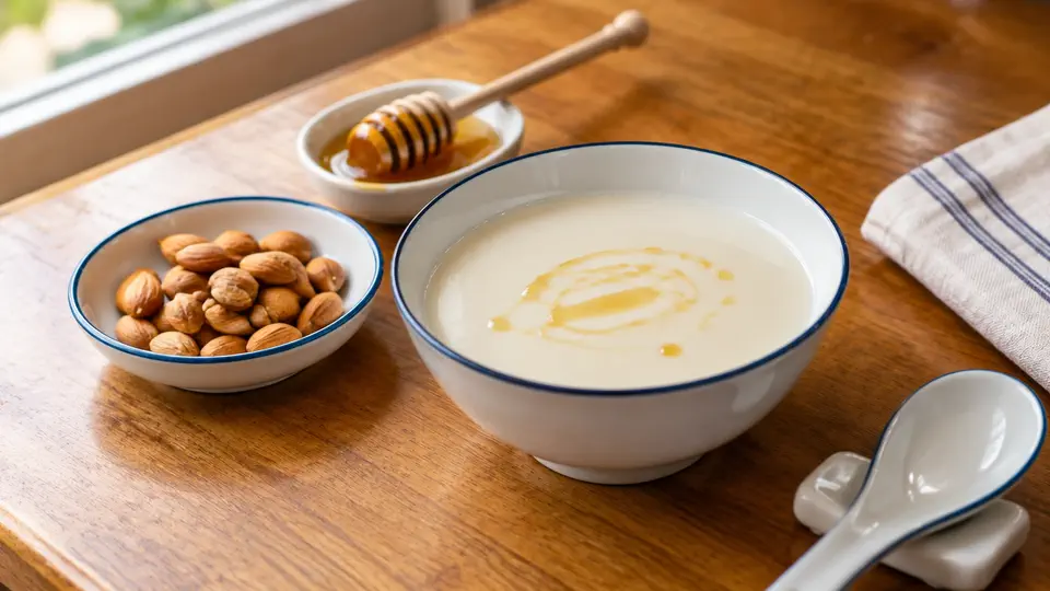 蜂蜜杏仁茶