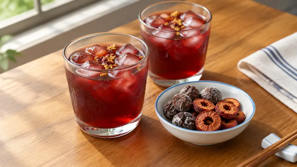 桂花酸梅湯