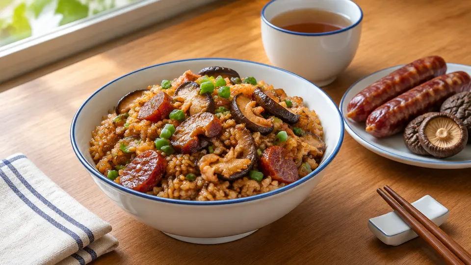 冬菇臘味糯米飯