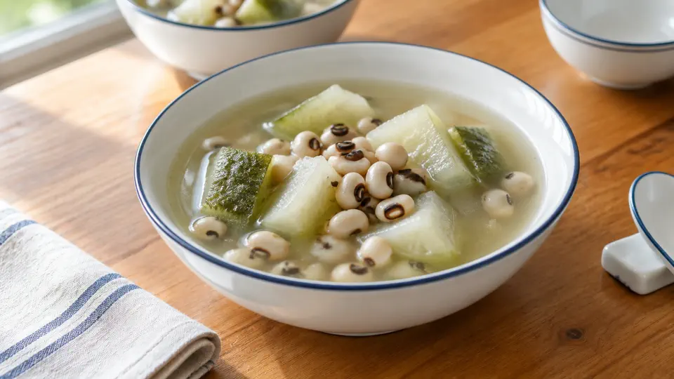 節瓜眉豆湯