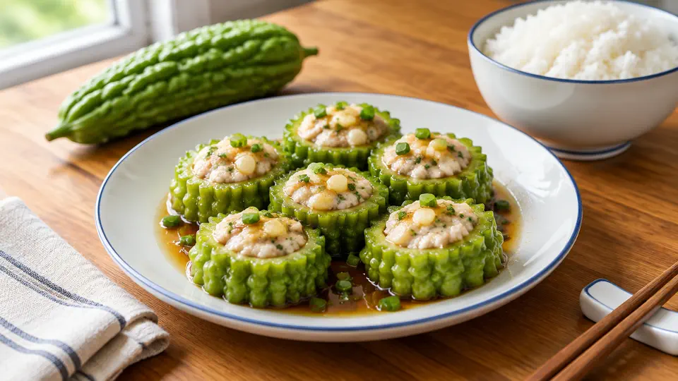 馬蹄鯪魚釀涼瓜