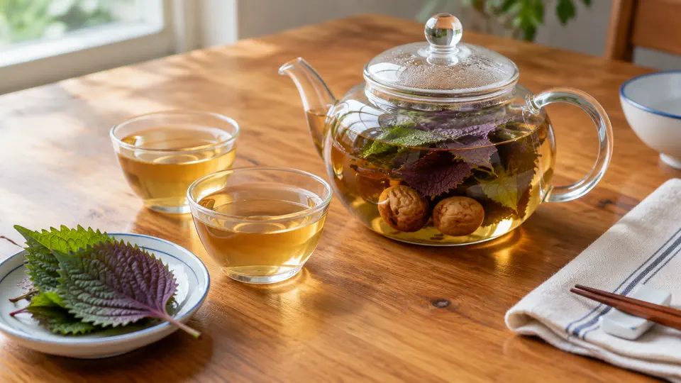 紫蘇話梅茶