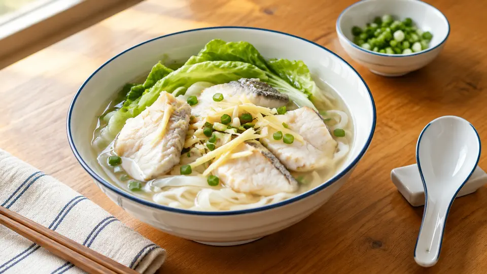 鯇魚片湯河粉