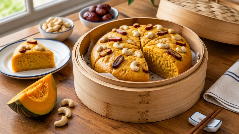 南瓜腰果發糕