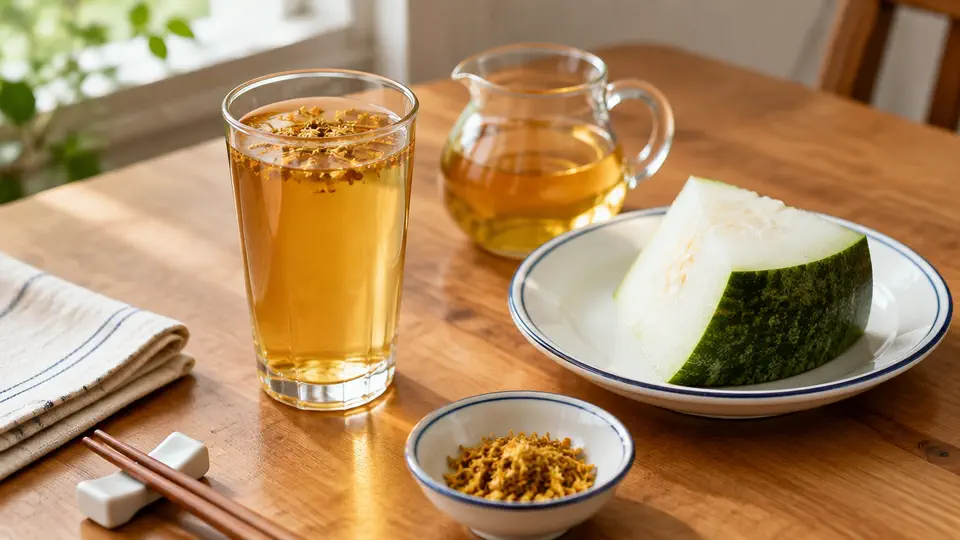 桂花冬瓜茶