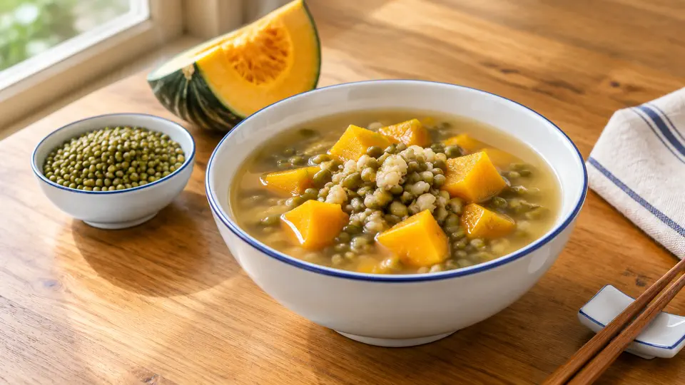 南瓜綠豆湯