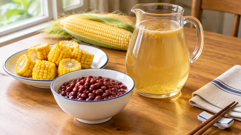 赤小豆粟米鬚水